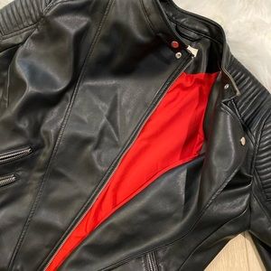 H&M leather jacket